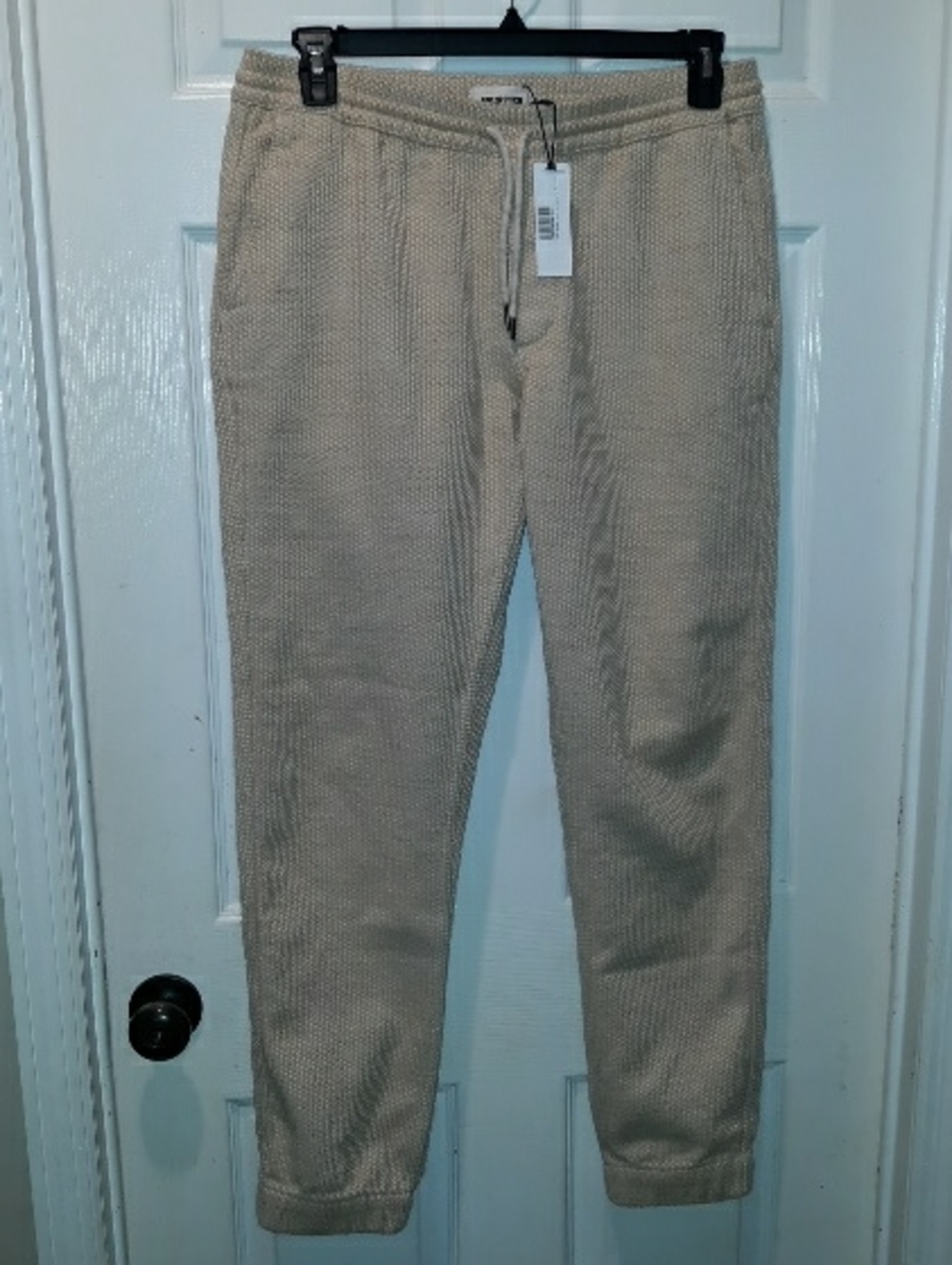 Taylor Stitch "The Apres Pant" In Natural Sashiko